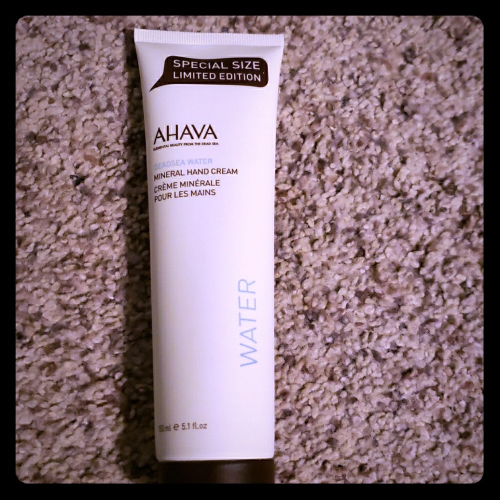 Ahava mineral hand cream